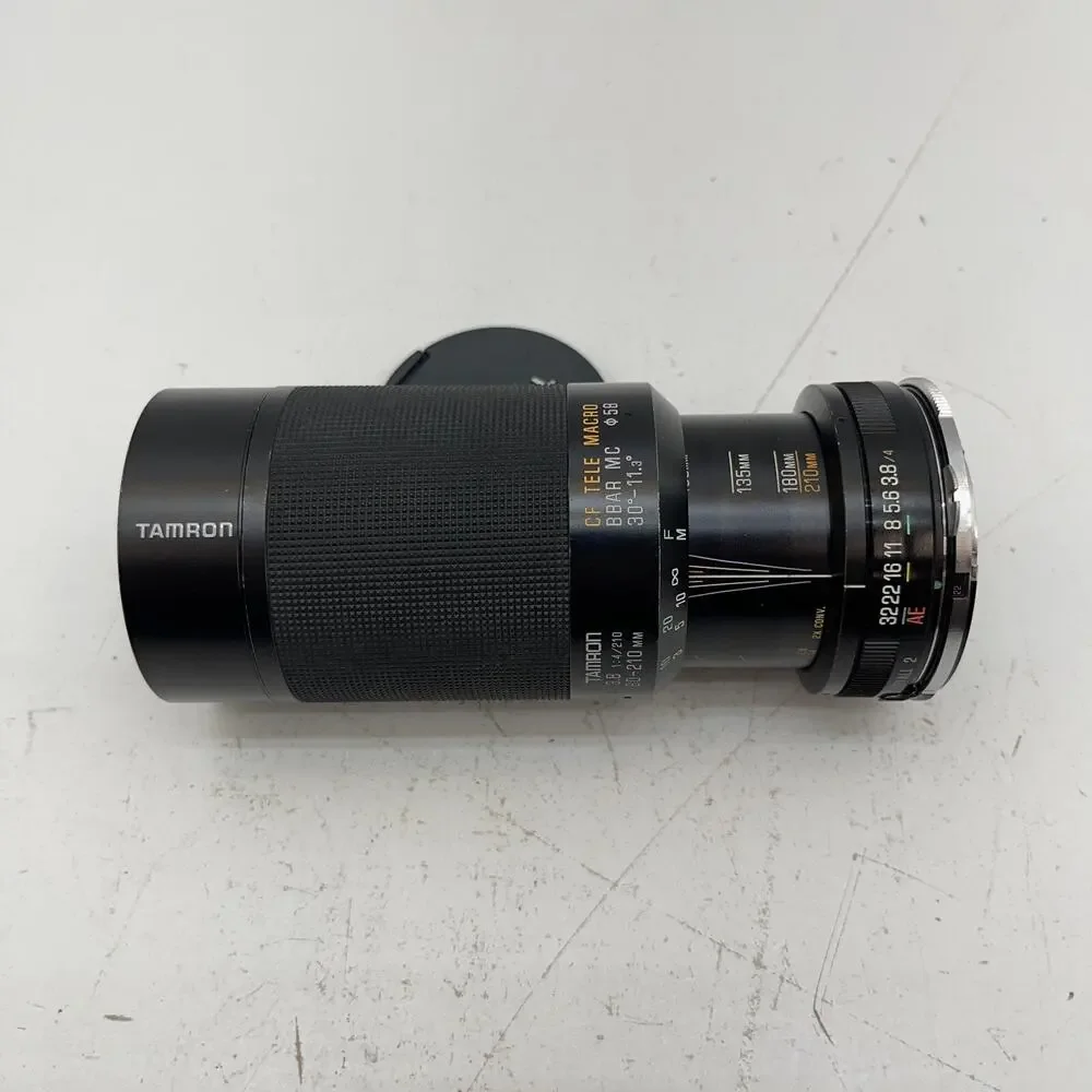 Tamron CF TELE MACRO BBAR MC 30° - 11.3° Zoom lens 1:3.8 1:4/210 80-210mm